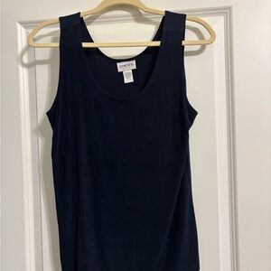 Chico's Navy Blue Women's Tank Top